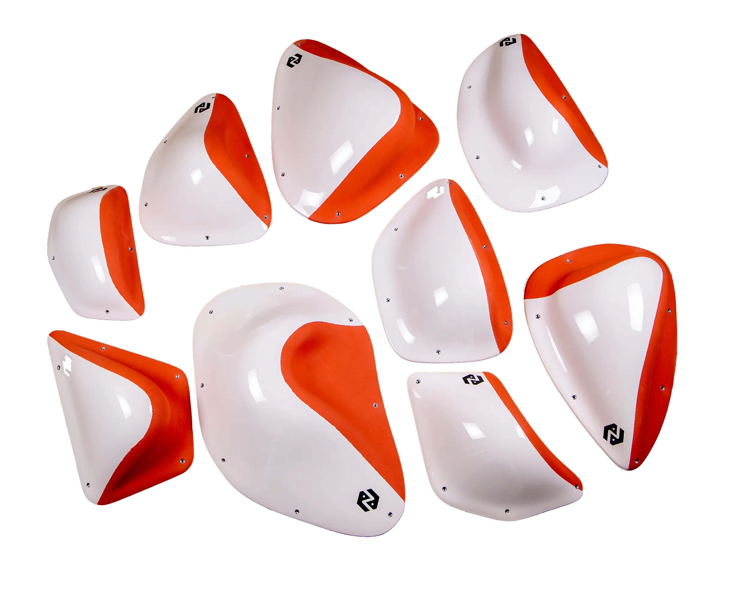 Set Antares de 9 volúmenes de escalada de fibra de vidrio - imagen principal