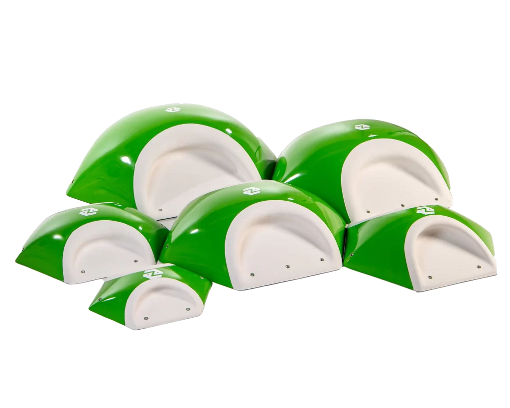 Set Draco de 6 volúmenes de escalada de fibra de vidrio - imagen principal