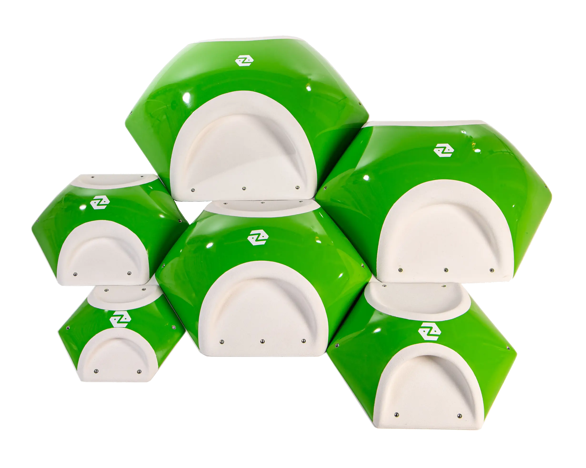 Set Draco de 6 volúmenes de escalada de fibra de vidrio - vista 6