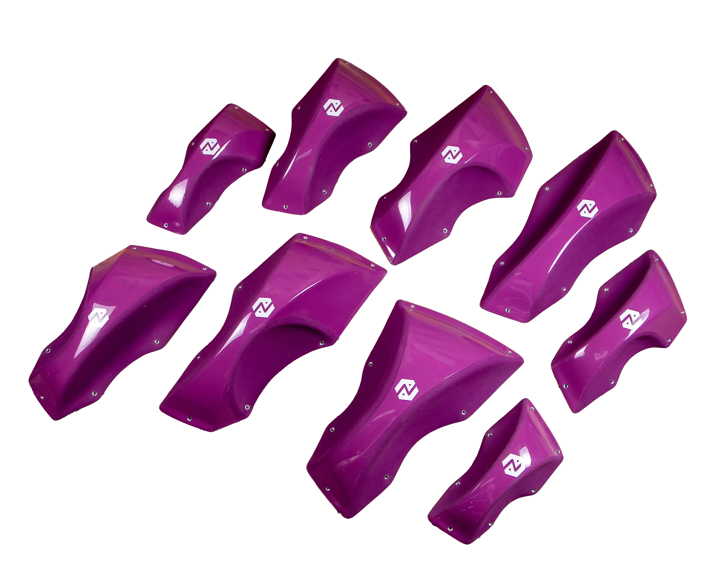 Set Eridanus de 9 volúmenes de escalada de fibra de vidrio - imagen principal